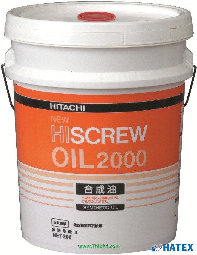 Dầu máy nén khí Hitachi Hiscrew oil 2000 new
